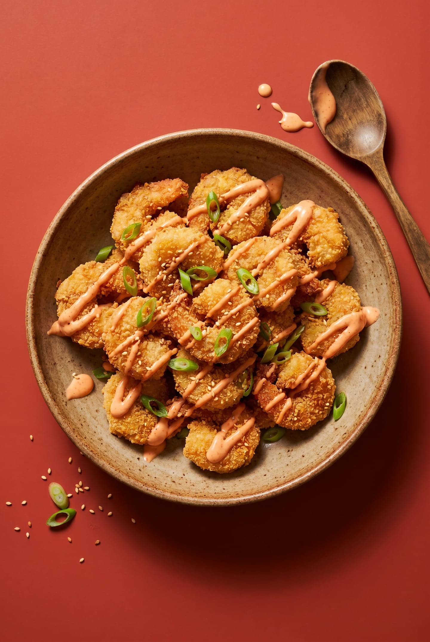 Crispy Bang Bang Air-Fryer Shrimp