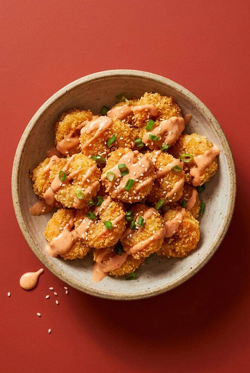 Crispy Bang Bang Air-Fryer Shrimp