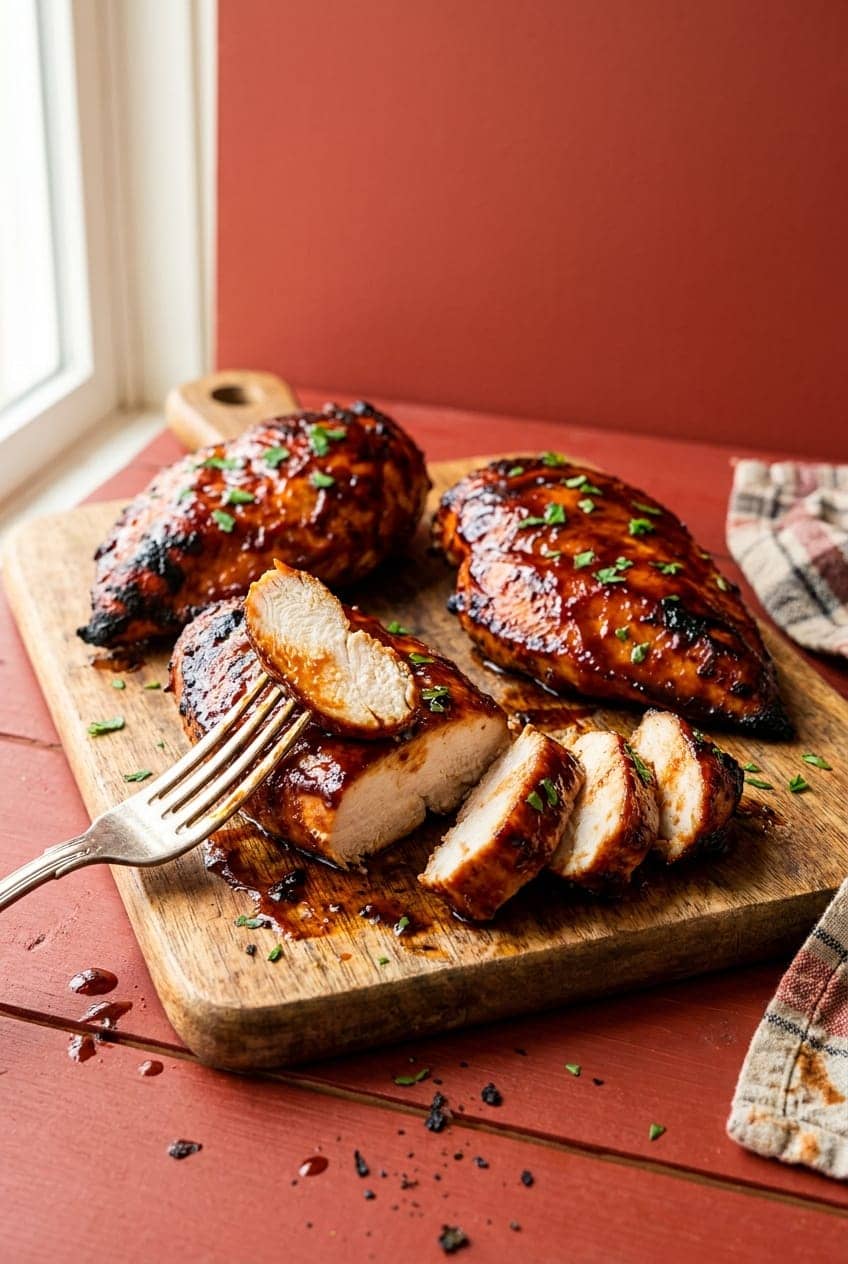 Juicy BBQ Air-Fryer Chicken Breast