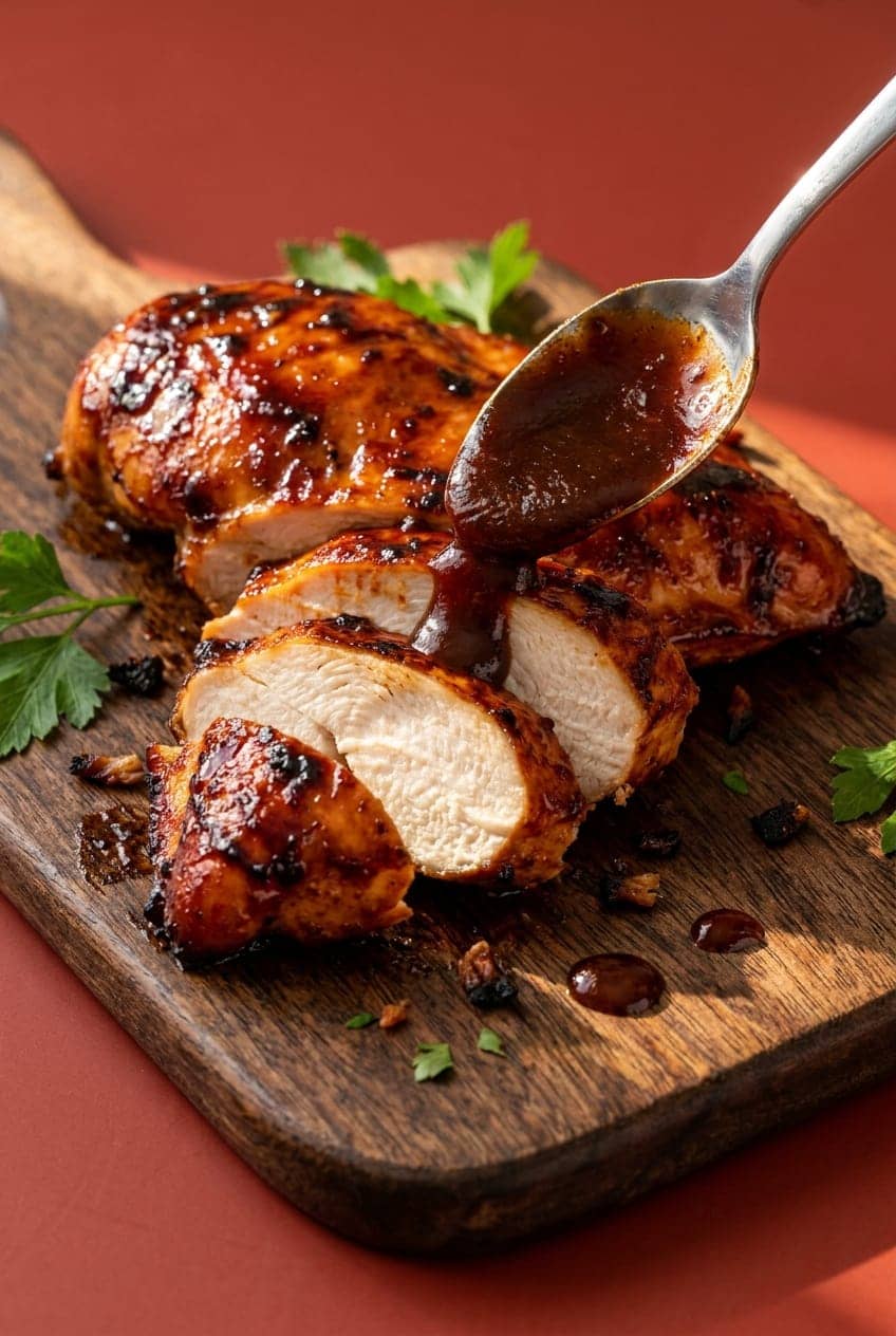 Juicy BBQ Air-Fryer Chicken Breast