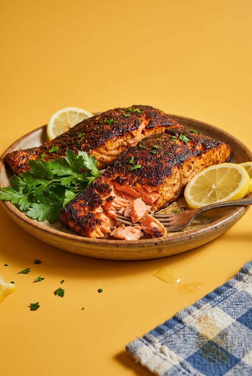 Bold Cajun Air-Fryer Salmon