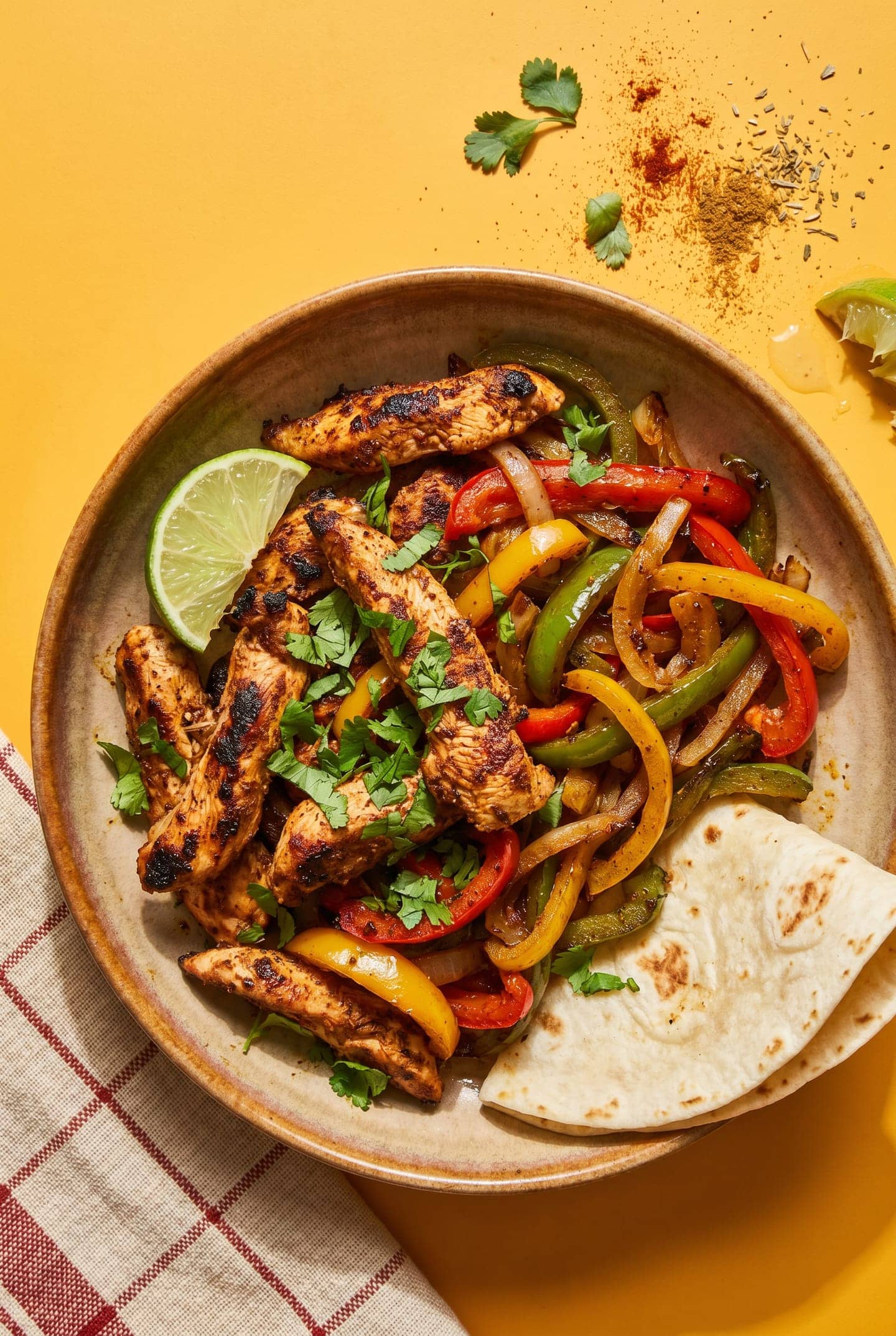 Sizzling Air-Fryer Chicken Fajitas