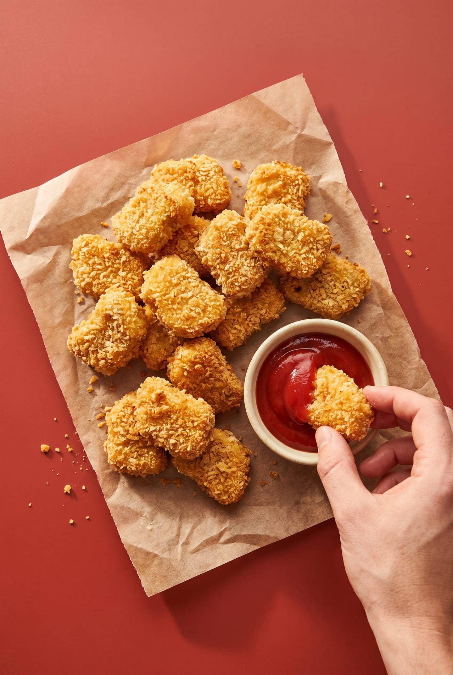 Crispy Air-Fryer Chicken Nuggets