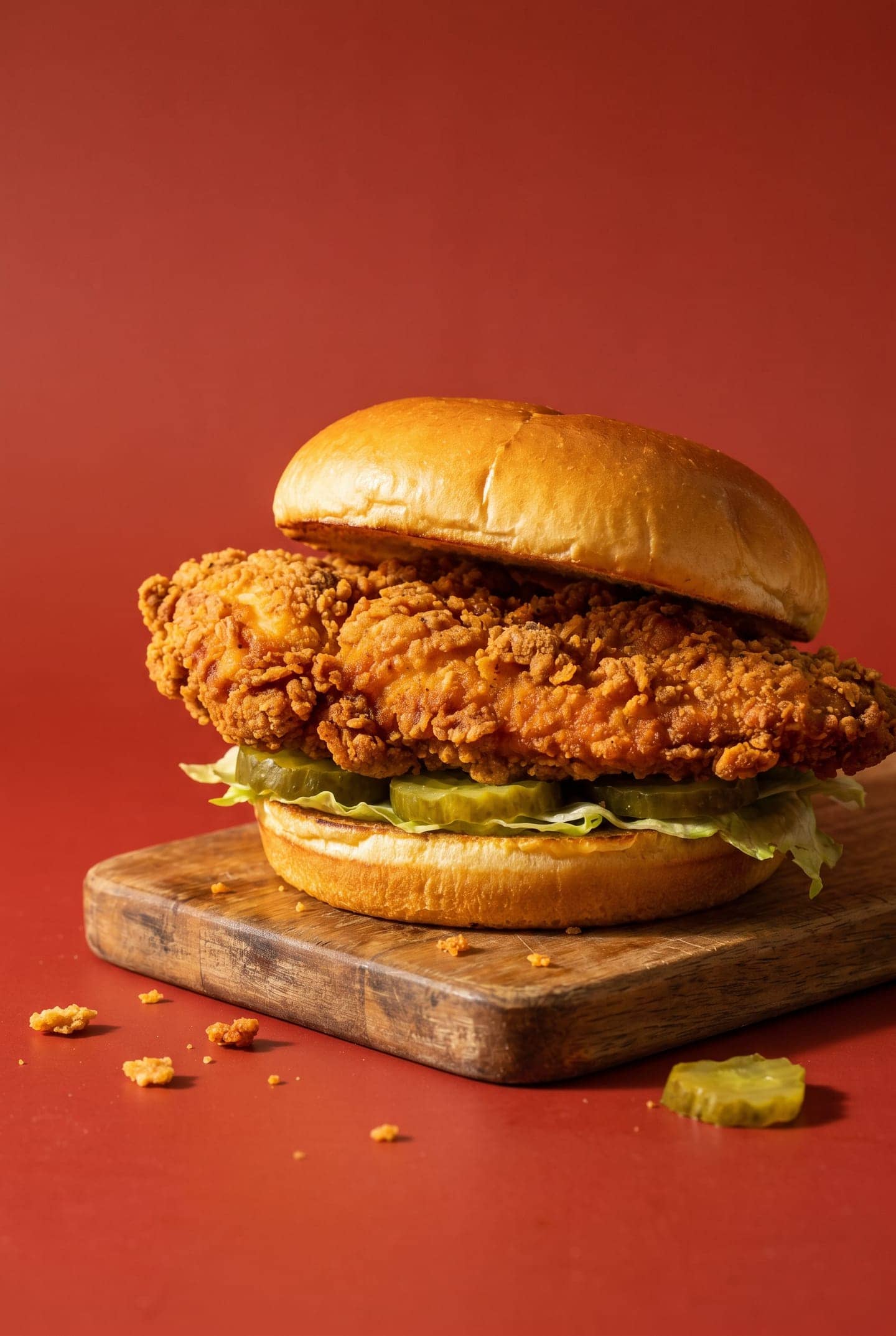 Crispy Air-Fryer Chicken Sandwiches