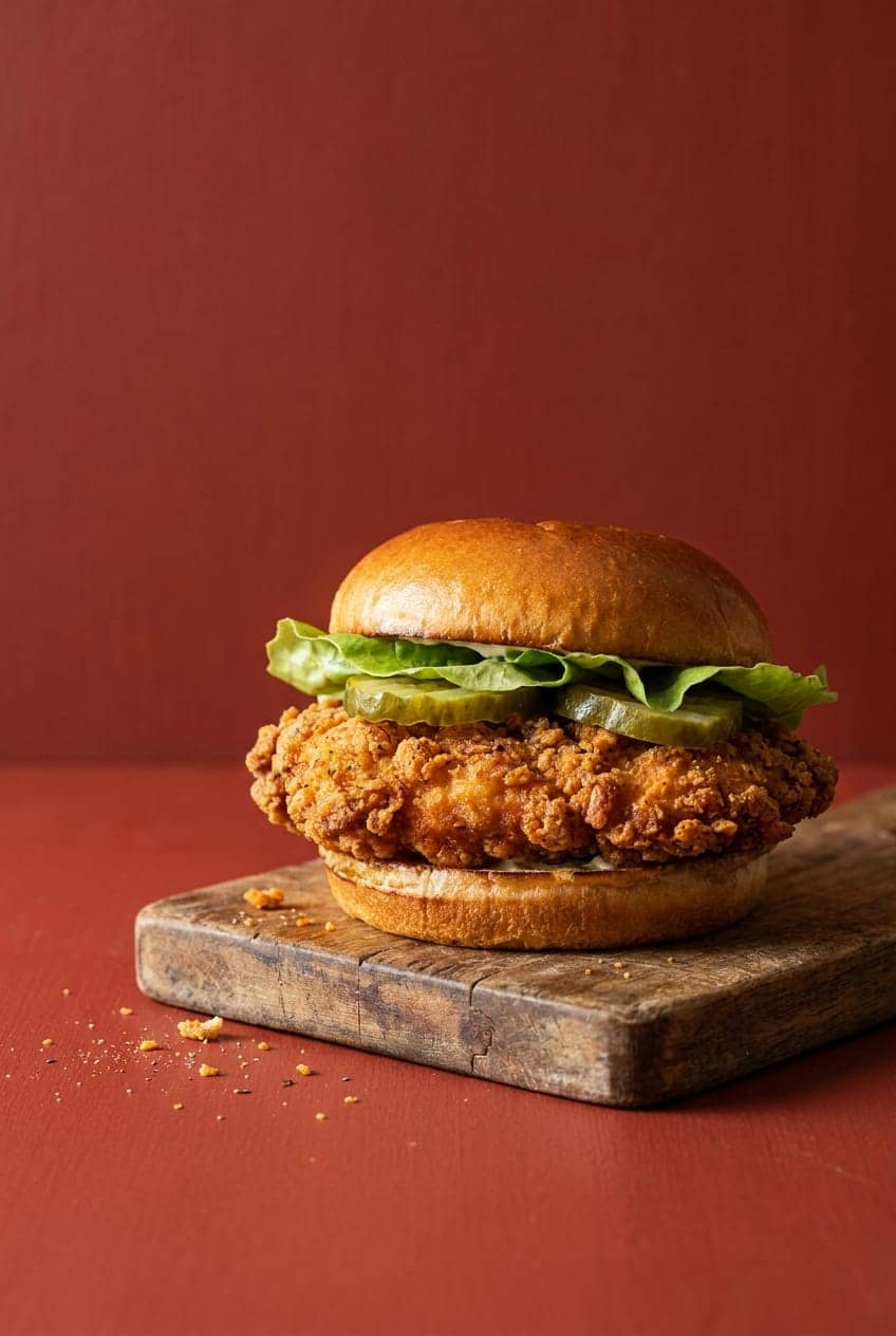 Crispy Air-Fryer Chicken Sandwiches