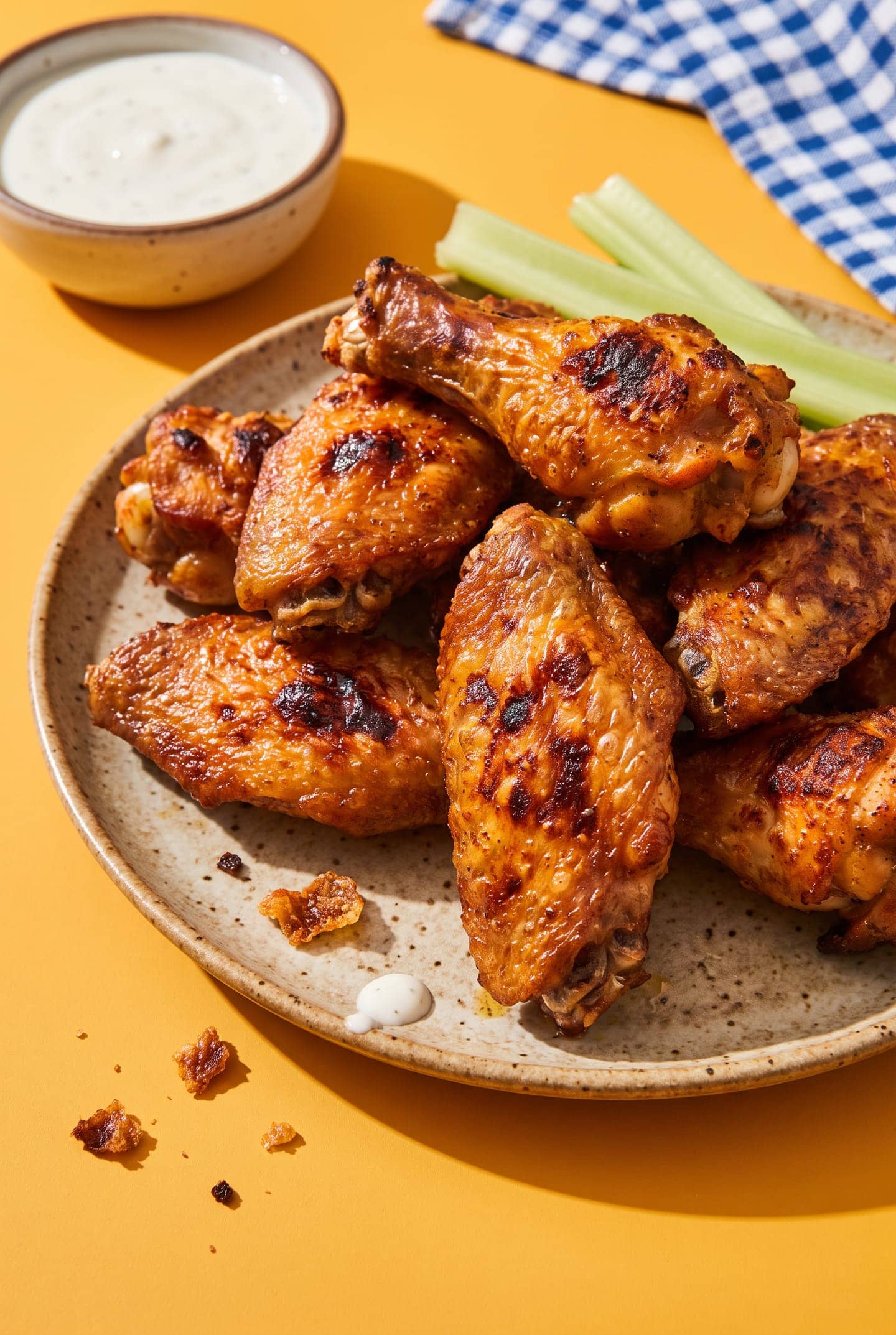 Extra-Crispy Air-Fryer Chicken Wings