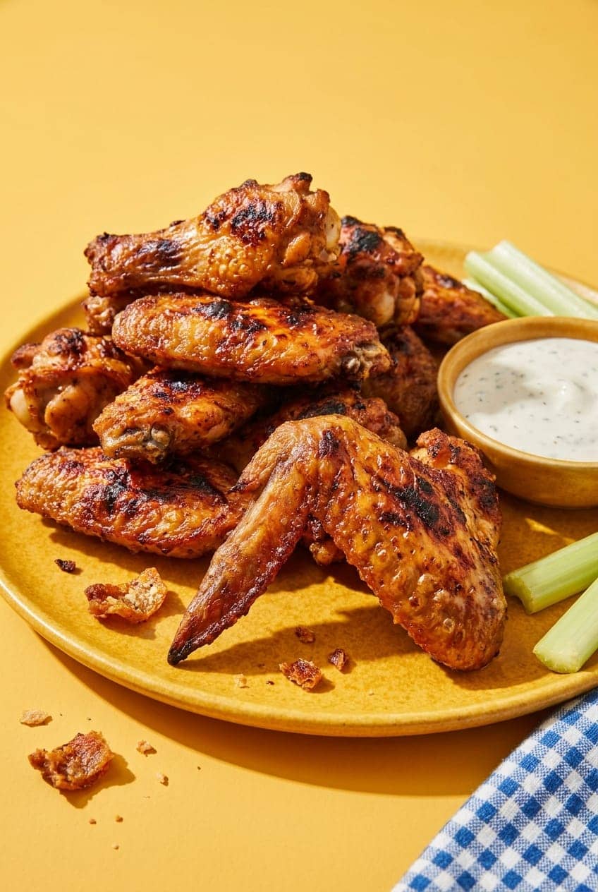 Extra-Crispy Air-Fryer Chicken Wings