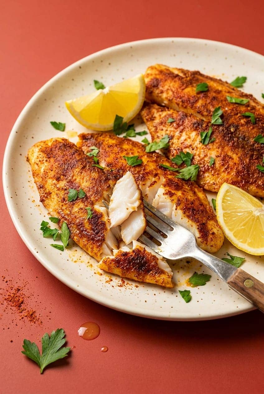 Smoky Paprika Air-Fryer Tilapia